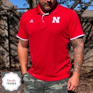 Nebraska Cornhuskers Red Polo